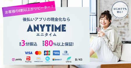 エニタイム現金化